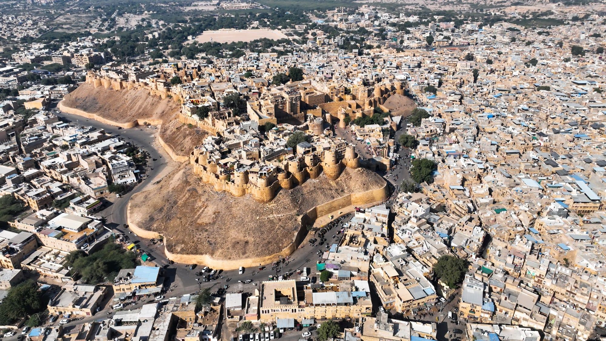 Jaisalmer from the air